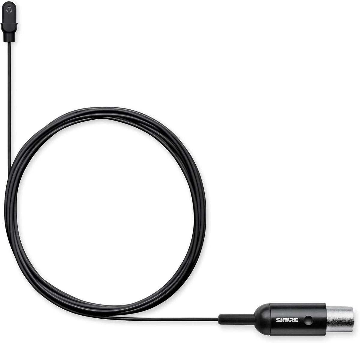 Shure DuraPlex Omnidirectional Lavalier Mic, LEMO Connector, Black (DL4B/O-LM3-A)