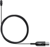 Shure DuraPlex Omnidirectional Lavalier Mic, LEMO Connector, Black (DL4B/O-LM3-A)
