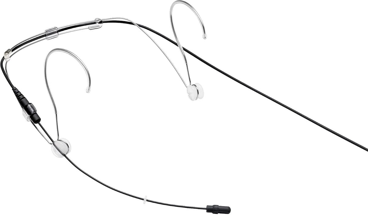 Shure DuraPlex Omnidirectional Headset Microphone, LEMO Connector, Black (DH5B/O-LM3)