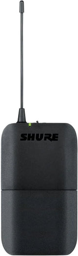 Shure BLX14R/W93 Rack-Mount Lavalier Audio System H11 Band (572–596 MHz) – BLX4R Receiver, BLX1 Bodypack & WL93 Miniature Lavalier Mic, Up to 14 Hr Battery, 300 ft Range