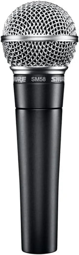 Shure SM58 Pro Dynamic Vocal Microphone with 25-ft XLR Cable