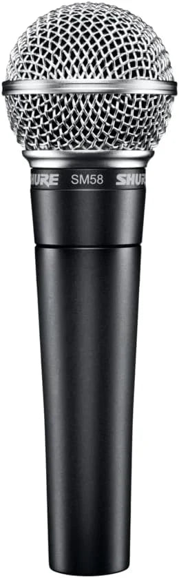 Shure SM58 Pro Dynamic Vocal Microphone with 25-ft XLR Cable