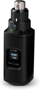Shure SLXD3+ Plug-On Wireless XLR Transmitter
