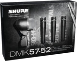 Shure DMK57-52 Drum Microphone Kit for Recording & Live Use