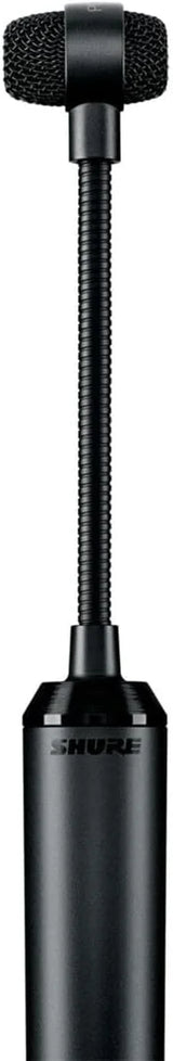 Shure PGA98D Condenser Microphone - with Cardioid Pick-up Pattern,Condenser Gooseneck Drum Microphone with AP98DM Drum Mount, No Cable (PGA98D-LC)