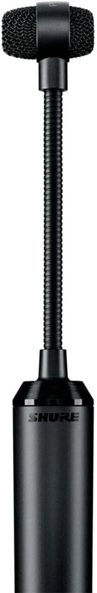 Shure PGA98D Condenser Microphone - with Cardioid Pick-up Pattern,Condenser Gooseneck Drum Microphone with AP98DM Drum Mount, No Cable (PGA98D-LC)