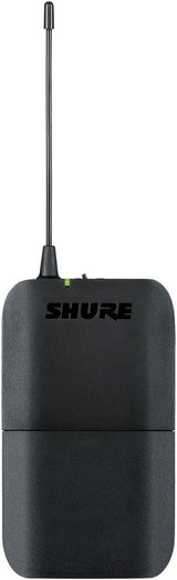 Shure BLX14R/W85M Rack-Mount Lavalier Audio System H11 Band (572–596 MHz) – BLX4R Receiver, BLX1 Bodypack & WL185m Cardioid Lavalier Mic, Up to 14 Hr Battery, 300 ft Range