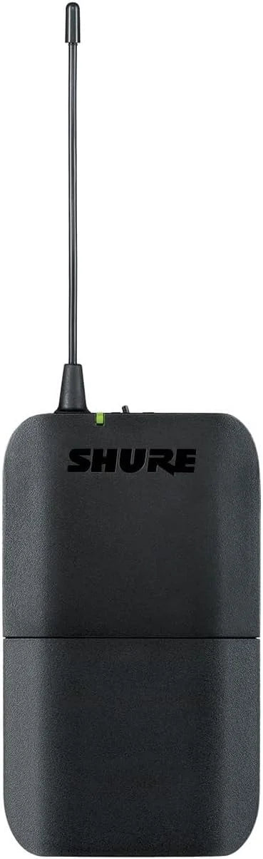 Shure BLX14R/W85M Rack-Mount Lavalier Audio System H11 Band (572–596 MHz) – BLX4R Receiver, BLX1 Bodypack & WL185m Cardioid Lavalier Mic, Up to 14 Hr Battery, 300 ft Range