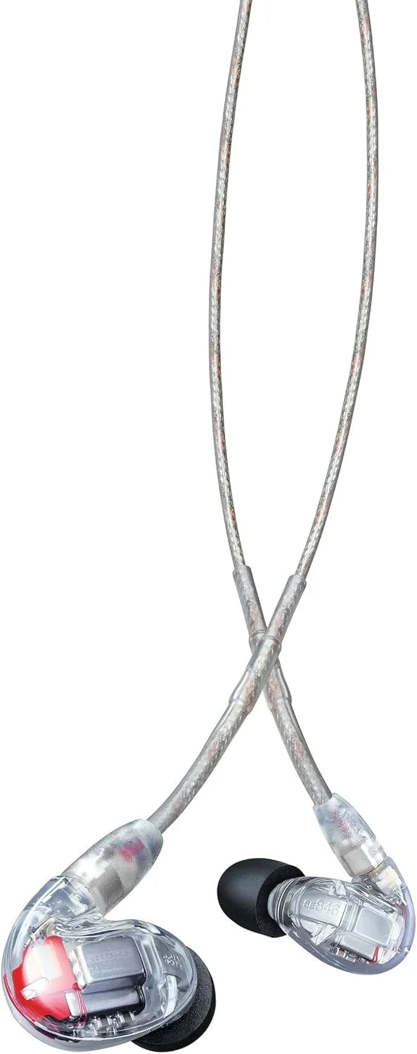 Shure SE846 Gen 2 Sound Isolating Wired Earphones - Clear