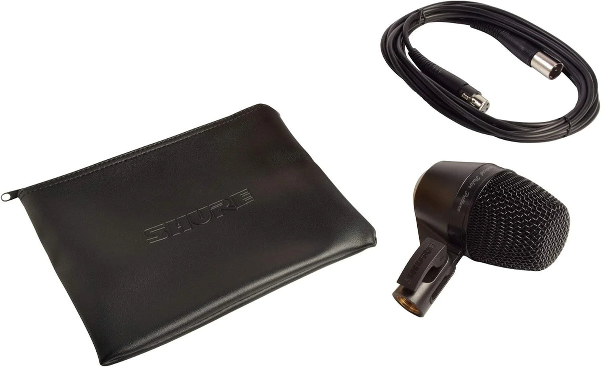 Shure PGA52 Dynamic Microphone - with Cardioid Pick-up Pattern, Swivel-Mount Dynamic Kick-Drum Microphone (PGA52-XLR)