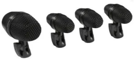 Shure PG ALTA 7-Piece Drum Microphone Kit for Performing and Recording Drummers - Includes Mics, Mounts and Cables with options for Kick Drums, Snare, Rack/Floor Toms, Congas and Cymbals (PGADRUMKIT7)