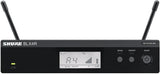 Shure BLX14R/W93 Rack-Mount Lavalier Audio System H11 Band (572–596 MHz) – BLX4R Receiver, BLX1 Bodypack & WL93 Miniature Lavalier Mic, Up to 14 Hr Battery, 300 ft Range