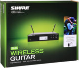 Shure BLX14R UHF Wireless System - Perfect for Guitar and Bass with 1/4 Jack - 14-Hour Battery Life, 300 ft Range | Includes 1/4" Jack Instrument Cable & Single Channel Rack Mount Receiver | H8 Band