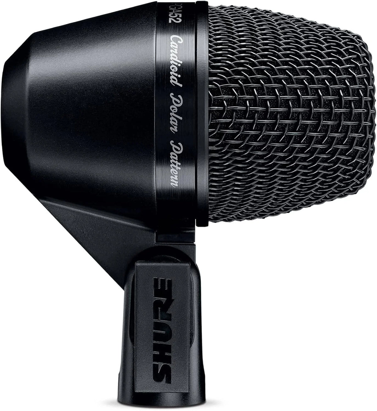 Shure PGA52 Dynamic Microphone - with Cardioid Pick-up Pattern, Swivel-Mount Dynamic Kick-Drum Microphone (PGA52-XLR)