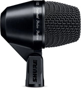 Shure PGA52 Dynamic Microphone - with Cardioid Pick-up Pattern, Swivel-Mount Dynamic Kick-Drum Microphone (PGA52-XLR)