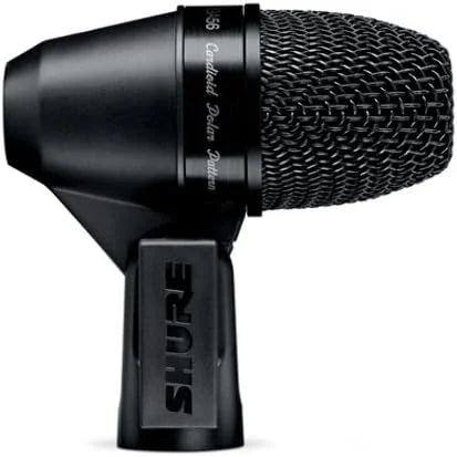 Shure PGA56 Dynamic Microphone - with Cardioid Pick-up Pattern,Swivel-Mount Dynamic Snare/Tom Microphone with AP56DM Drum Mount, No Cable (PGA56-LC)