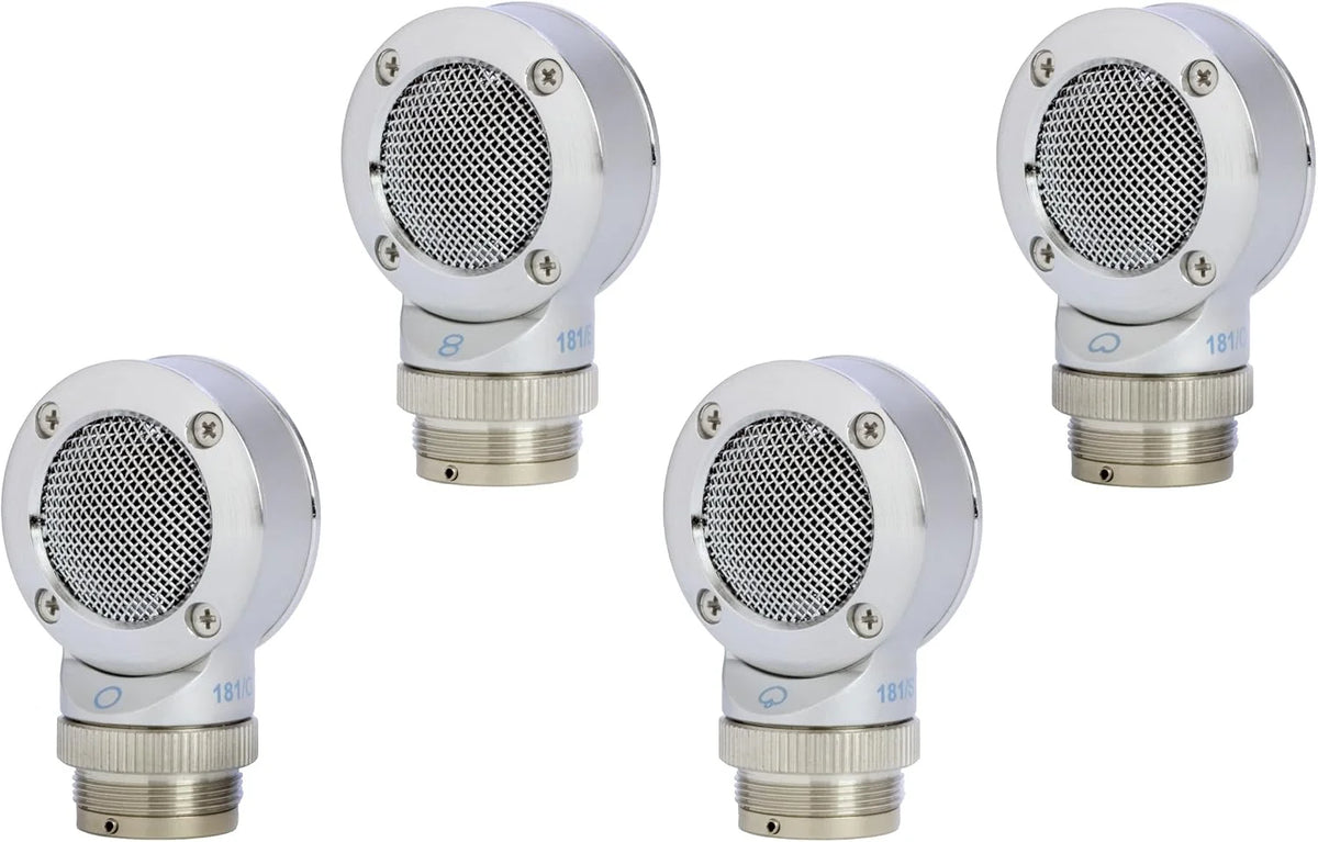 Shure BETA 181/KIT Ultra-Compact Small-Diaphragm Side-Address Versatile Condenser Microphone for Instruments with 4X Polar Pattern Capsules - Cardiod, Supercardioid, Omnidirectional and Bidirectional