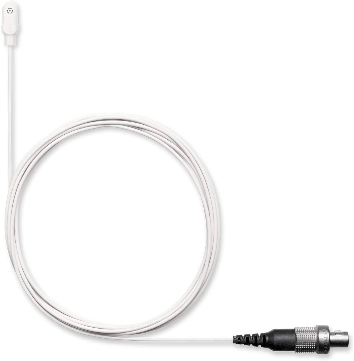 Shure DuraPlex Omnidirectional Lavalier Mic, MTQG Connector, White (DL4W/O-MTQG-A)