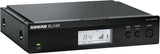 Shure BLX14R UHF Wireless System - Perfect for Guitar and Bass with 1/4 Jack - 14-Hour Battery Life, 300 ft Range | Includes 1/4" Jack Instrument Cable & Single Channel Rack Mount Receiver | H8 Band