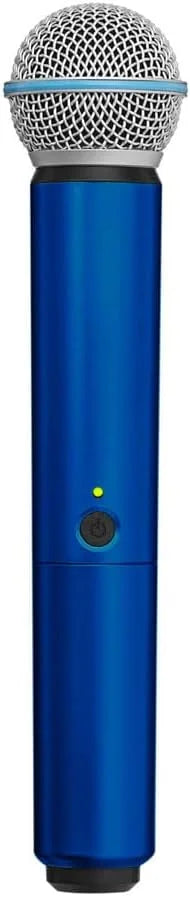 Shure WA713-BLU Colored Handle Only for BLX2/SM58 and BLX2/BETA58A Wireless Transmitters (Blue)
