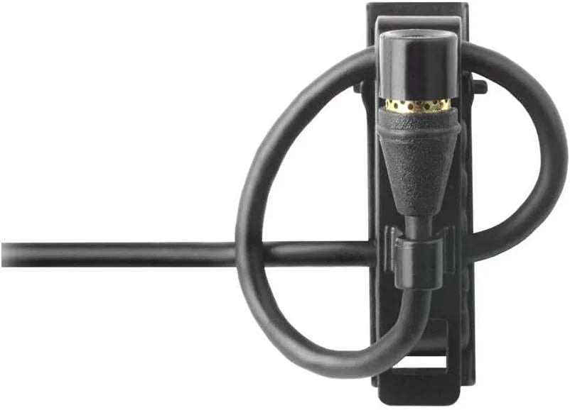 Shure MX150B/O-XLR Omnidirectional 5mm Subminiature Lavalier Microphone with XLR Preamp, Black